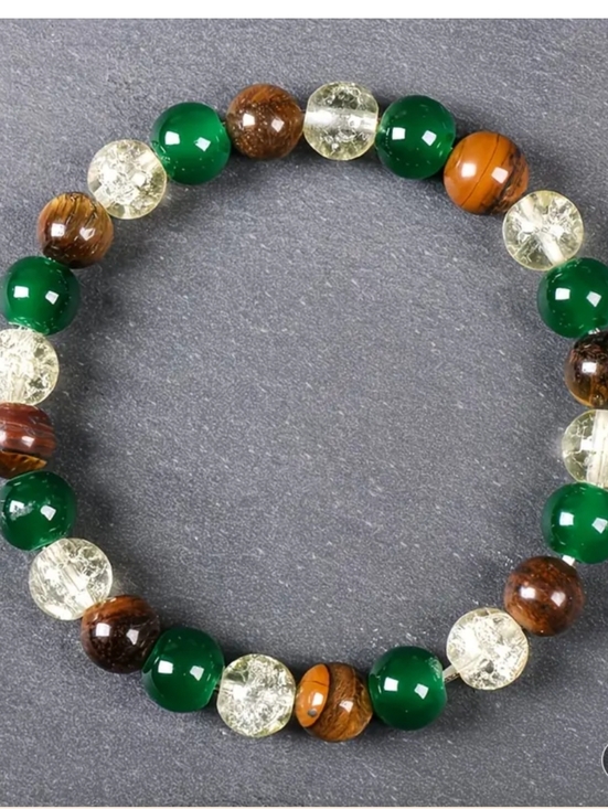 Prosperity & Abundance Bead Bracelet - Picture 2 of 4